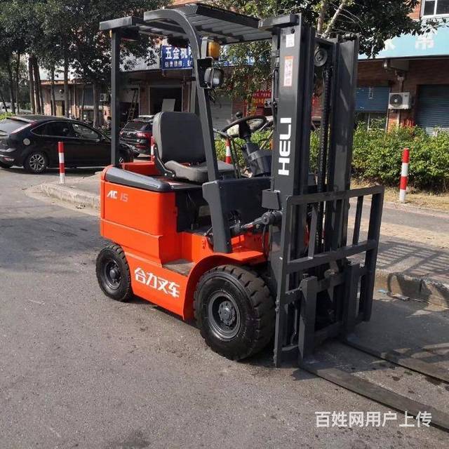 个人合力3吨电动叉车整车原版原样3米带侧移的图片