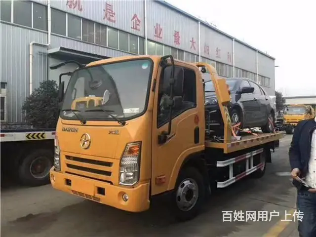 湛江东风江淮一拖二清障车拖车厂家直供价格 全国送车 - 图片 1