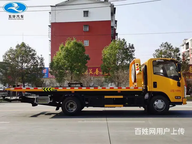 五十铃国六蓝牌一拖二清障车多少钱 - 图片 5