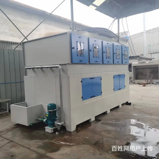 酸碱废气脱臭喷淋水塔 环保箱工厂定制 - 图片 6