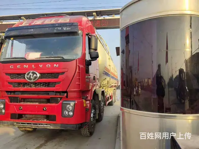 吉车出售二手杰狮散装水泥罐车390马力国五前四后八 - 图片 4