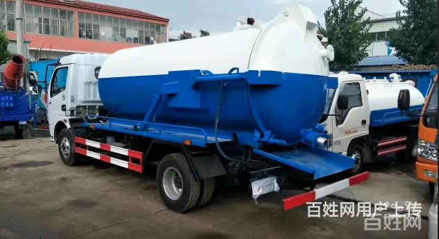 二手吸污车，多功能吸污车，抽吸效率高、自吸自排 - 图片 1