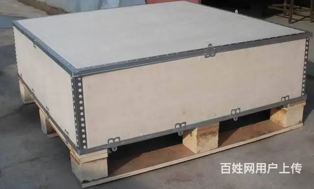 大量供应合肥包装木箱出口钢边木包装箱木托盘回收木 - 图片 5
