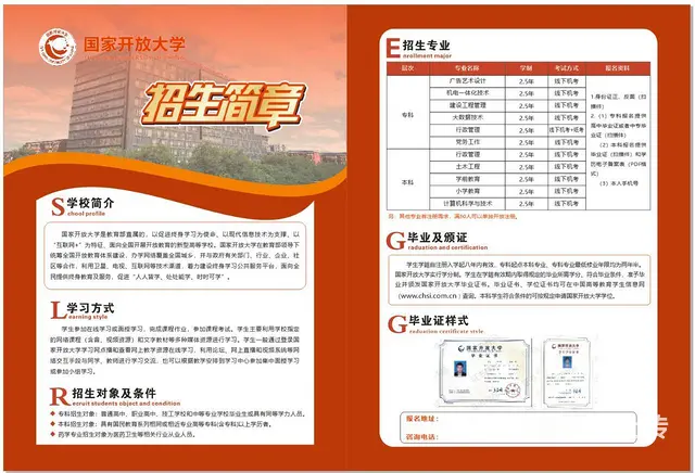 国家开放大学专升本大专火热报名中 - 图片 5