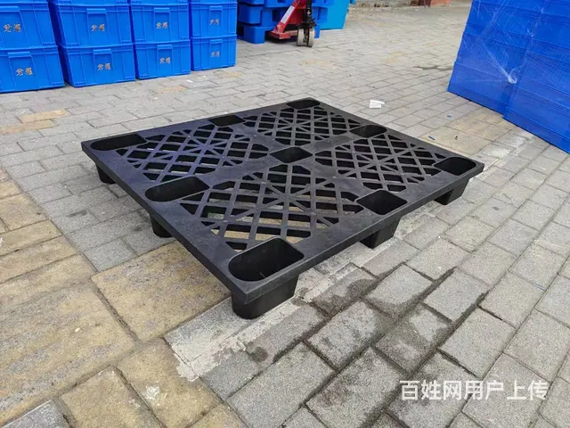 出口托盘塑料地拍子仓储防潮板叉车栈板塑料托盘接漏盘 - 图片 9