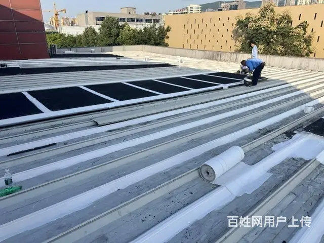 蜀禹防水专业施工各类厂房屋顶防水补漏，彩钢顶漏水维 - 图片 11