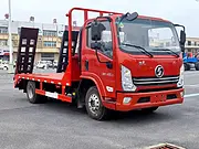 厂家大量挖机平板拖车出售 挖掘勾机专用车 可按揭