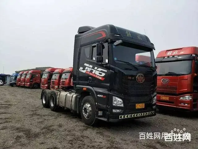 一年一个月急出解放JH6，460马力，双驱精品车况 - 图片 3