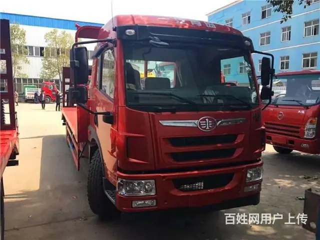 小型蓝牌4.2米平板车价格 国五拖车运输车厂家 - 图片 2