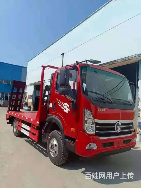 蓝牌黄牌重汽王牌平板车价格 拖小型60-140挖机 - 图片 4