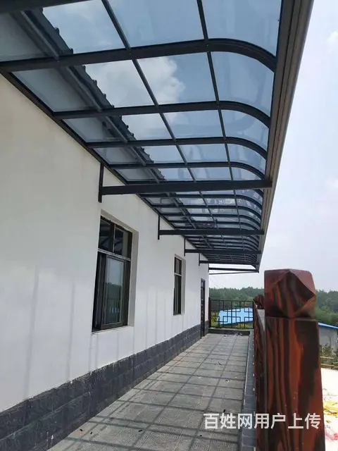 苏州卓尼PC空心板遮阳棚/雨棚、生产加工一体 - 图片 1