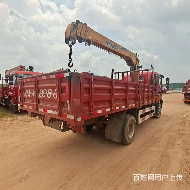 二手徐工5吨小黄牌随车吊 短轴距车况极品带保险 - 图片 6