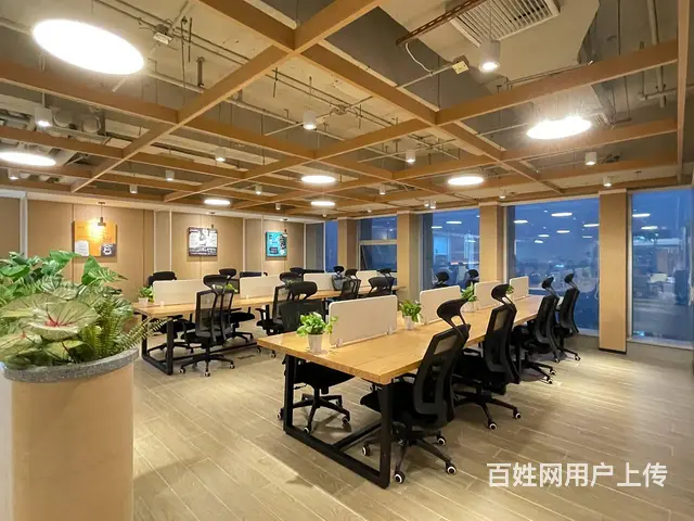 海珠广场办公室特价招租，落地窗带两个经理室，精装修配置家具 - 图片 7