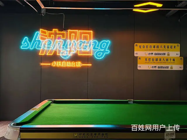 沈北新区淘乐新天地200多平自助台球出兑 - 图片 3