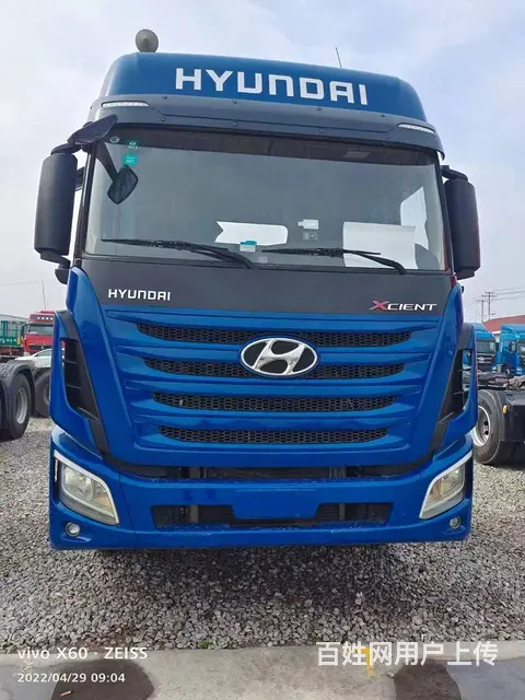 二手现代新款创虎牵引车 440马力 双驱 国五 - 图片 1