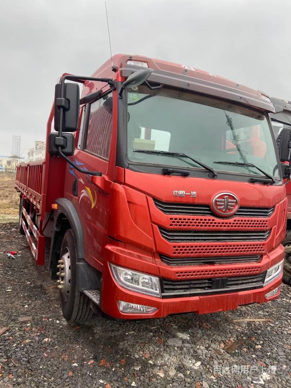 7米国五解放 龙v 平板车