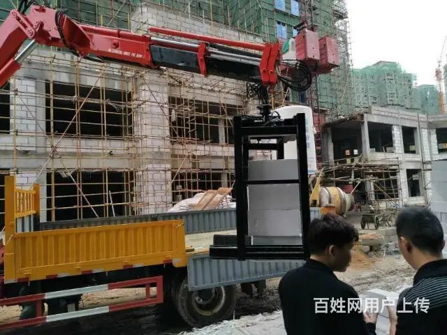单桥折臂夹砖随车吊福曼折臂8吨随车吊多功能吊机 - 图片 11