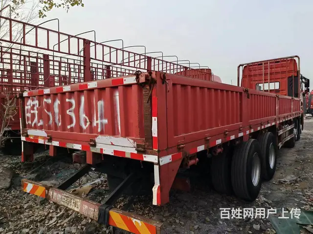 出售二手9.6米解放JH6前四后八平板420马力 - 图片 6