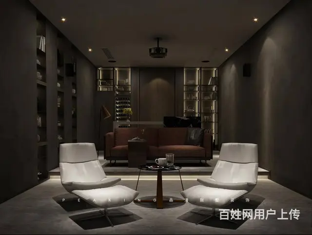 品清别墅装饰案例赏析意式极简型态 - 图片 5