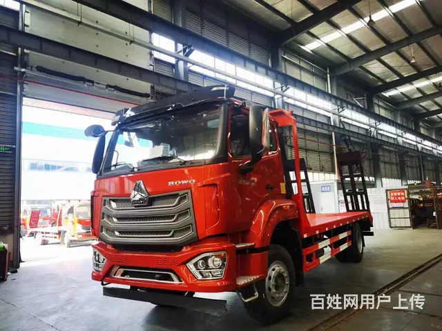 国六重汽豪沃系列平板车价格　运输大小挖掘机专用车 - 图片 3