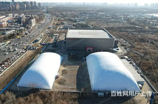 全封闭式气膜网球场，充气式综合训练馆，安全抗风 - 图片 2