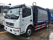 东风挂桶垃圾车 压缩垃圾车图片 长安勾臂垃圾车