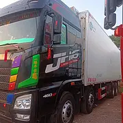 个人急售解放JH6-9.6米冷藏车,带全保-险