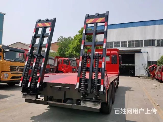 前四后八东风平板车 生产厂家可定制货箱或直板 - 图片 12