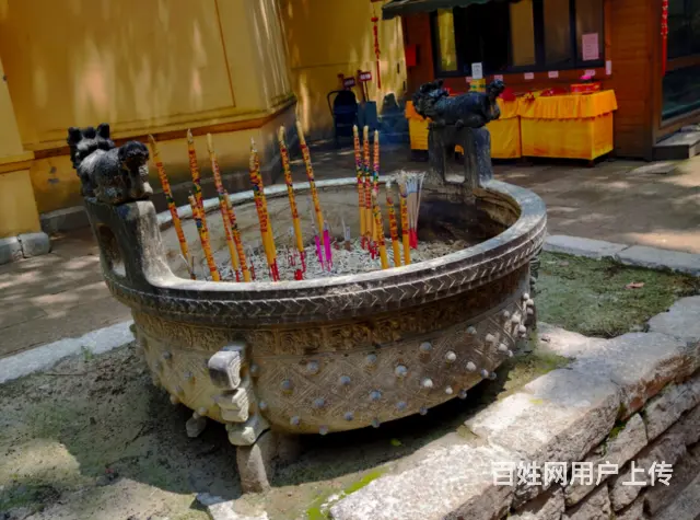 香炉在寺庙中的运用#石雕香炉 - 图片 1