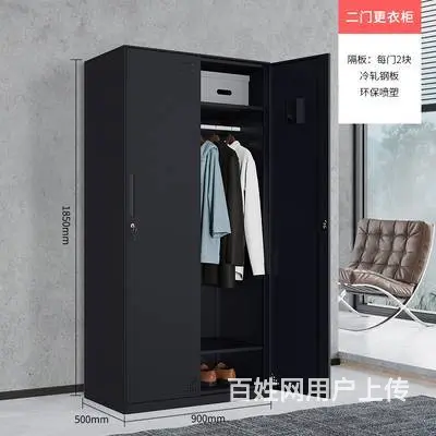 套色更衣柜储物柜 - 图片 7