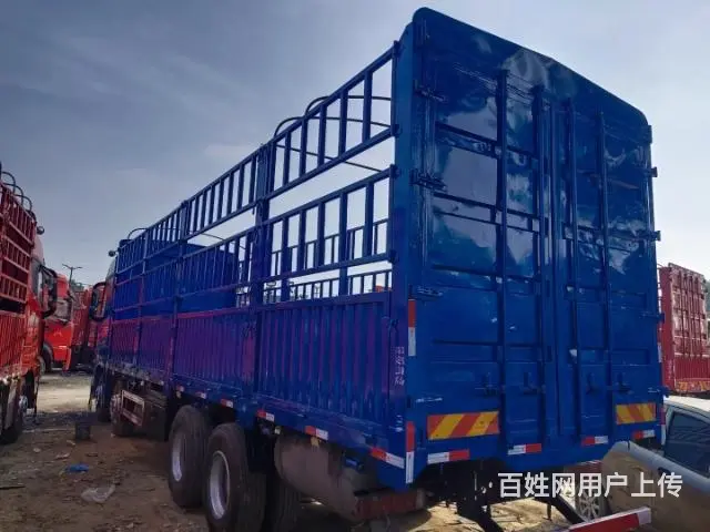 欧曼前四后八9.6米高栏460马力全车原版原漆 - 图片 4