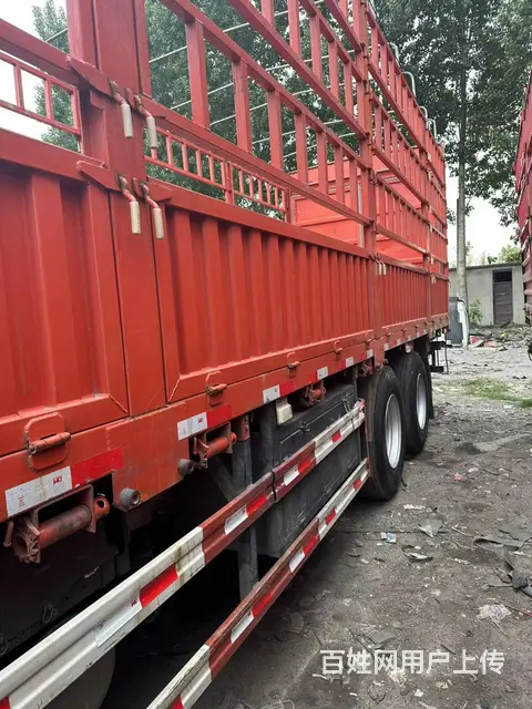 出售22年汕德卡G7，前四后八9.6米高栏载货车 - 图片 5
