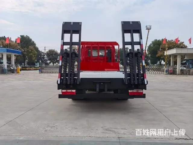 降价啦蓝牌平板车 单桥平板拖车 包上牌多少钱 - 图片 8