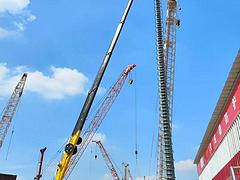南海大沥吊车出租钢结构安装