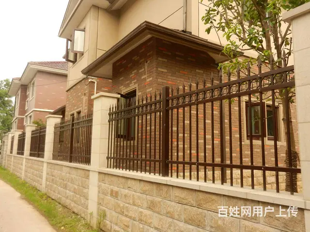 定制小区围墙铁栅栏 学校铁栏杆 - 图片 3