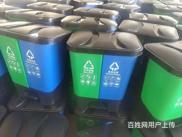长春塑料垃圾桶 垃圾车 垃圾箱 果皮箱-沈阳兴隆瑞 - 图片 12