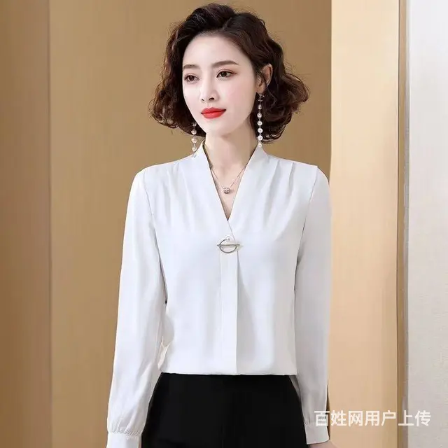 武汉品牌女装梵玲组合春秋季汉派小衫折扣服装货源 - 图片 10