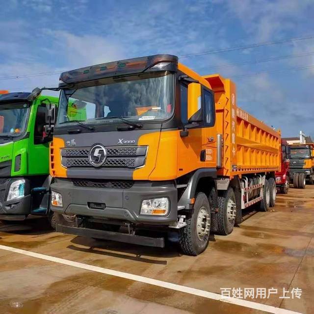 陝汽德龍x3000前四後八自卸車500馬力國5