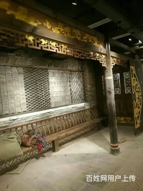 陕西西安实木美人靠中式吴王靠厂家 - 图片 1