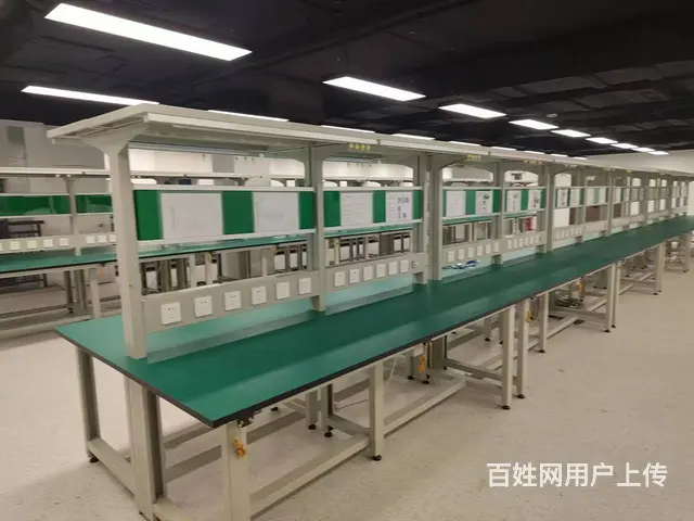 车间流水线防静电工作台带灯操作台东莞深圳钳工台打包 - 图片 8