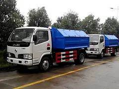 购车送垃圾车箱钩臂式压缩式3-15方垃圾车