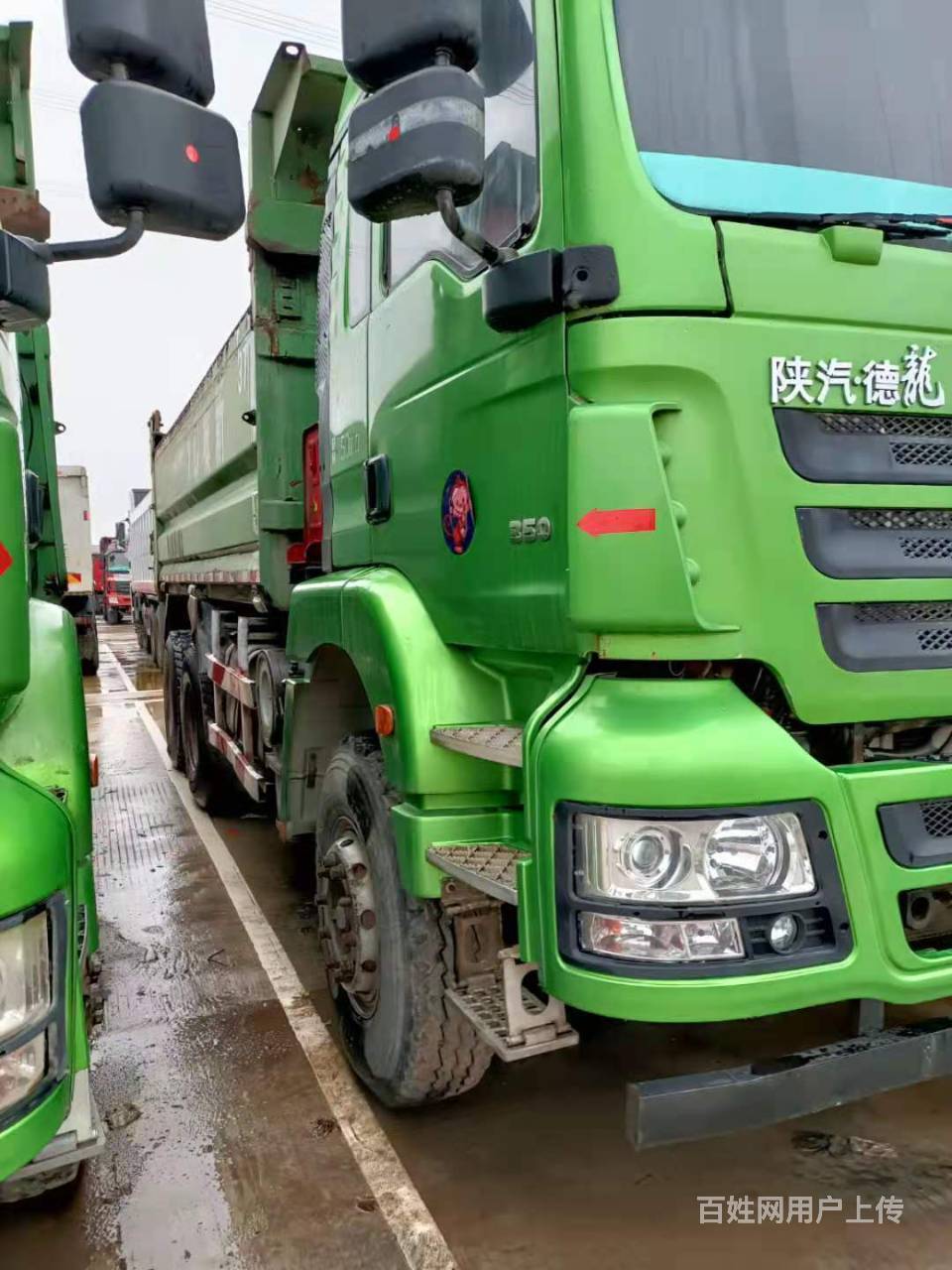 一批工地刚结束 德龙新m3000 后八轮 5米8箱