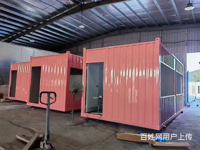 集装箱房厕所淋浴间提供阁楼搭建阳光房工程钢结构工程 - 图片 1