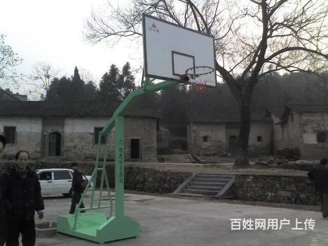 武汉篮球架移动篮球架埋地篮球架仓库存货低价出售 - 图片 2