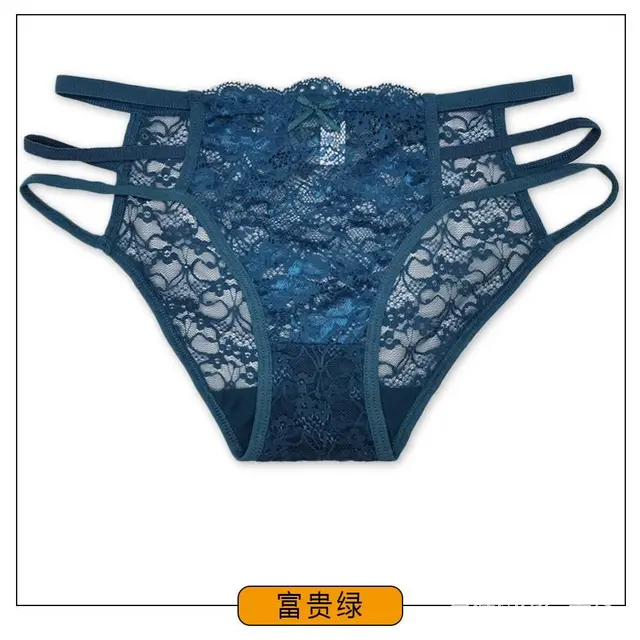 外贸新款蕾丝镂空三角裤 跨境亚马逊temu货源 - 图片 7