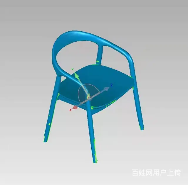 叶轮叶片反向测绘 苏州三维逆向扫描建模 - 图片 5