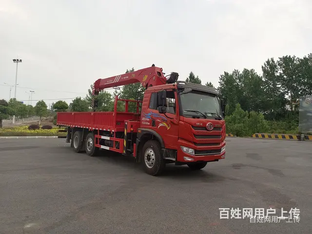 龙V2.0版提升桥国六三一12吨折臂随车吊 总质量25吨 - 图片 6