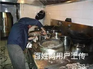 昆山市玉山镇单位食堂油烟机维修 风机维修安装 - 图片