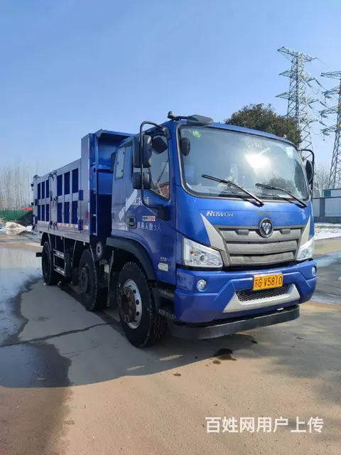 低价转让国六福田瑞沃4.8米自卸车 可以提档过户 - 图片 3