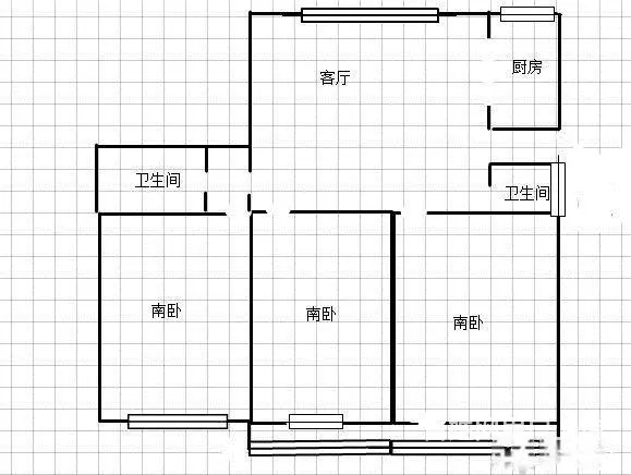 荆川里小区 3房朝南 清中 科教院附小 - 图片 10